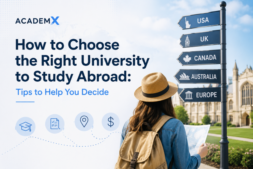 How to Choose a University Abroad for Admission